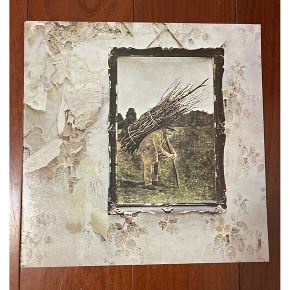 Orig Led Zeppelin IV ZOSO Porky Pecko Duck USA Vinyl 33 LP SD-19129 VG+